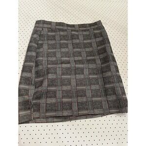 Privy Plaid Mini Skirt Women's Medium Preppy Academia Side Zip